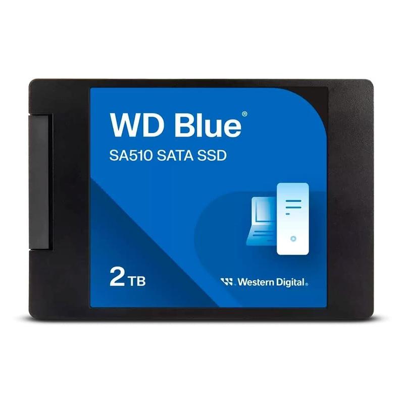 SSD 2TB SanDisk SA510, Sata, Leitura: 560MB/s e Gravação: 520MB/s